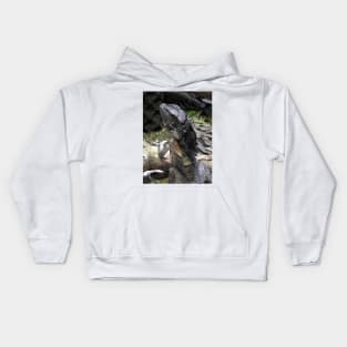 Frilled-necked Lizard Kids Hoodie